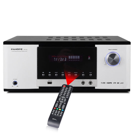 JMT-750474 7.1 Channel Home Theatre Power Amplifier with 3D/4K DTS HD Digital Sound and Bluetooth Connectivity