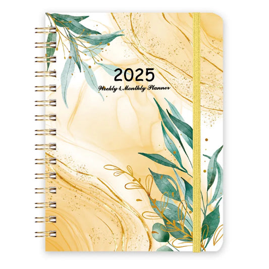 JMT-771786 Custom Spiral Notebook for Students - A4, A5, B5 Formats, 2025 Agenda Planner