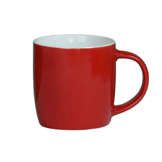 JMT-355594 Nordic 12oz Ceramic Coffee Mug in Red, Black, Navy Blue, Pink, and White