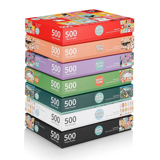 JMT-213386 Custom 500-Piece Jigsaw Puzzle for Creative Fun and Family Bonding