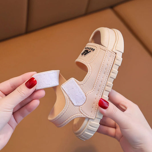 JMT-053962 Perfect Beach and Casual Wear Lightweight Summer Kids' Sandals Breathable Mesh Sports Sandals with Soft Soles