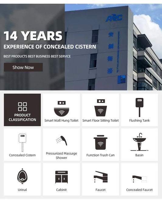 JMT-581194 Multifunctional Rainfall Shower Head with Massage Function, ABS Material