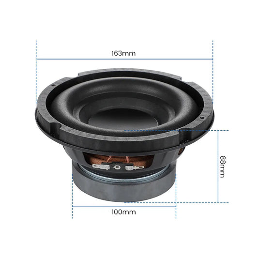 JMT-279690 6.5 Inch 40W 4 Ohm Subwoofer Speaker for Home Audio and Theatre Systems