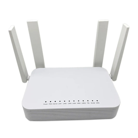 JMT-984330 4 Antenna WiFi 5 Router with 5dBi Antenna, Dual Band, 4 GE Ports, USB, and Voice Functionality