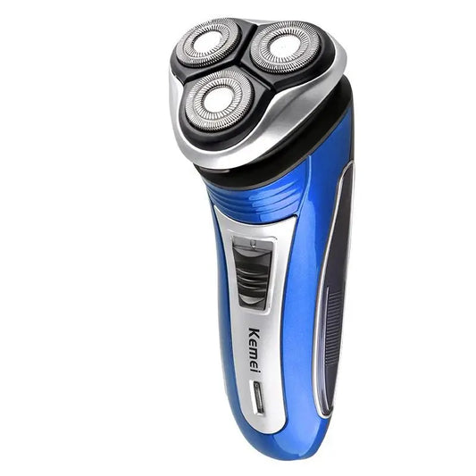 JMT-305162 Kemei KM-2801 Rechargeable Cordless Shaver for Men with 3 Rotating Blades
