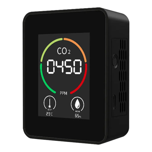JMT-874634 Portable Digital Air Quality Monitor for Temperature, Humidity and CO2 Detection