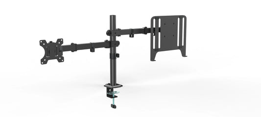 JMT-535946 Single Monitor Desk Mount for 13-32 Inch Screens and Laptops Up to 17 Inches