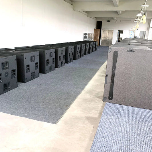 JMT-048010 Dual 21-Inch Powered Subwoofer with 3000W RMS High Power Output