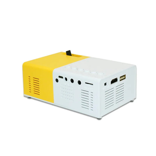 JMT-095946 Portable Mini Projector with 1080P Support and LED Technology for Home Entertainment