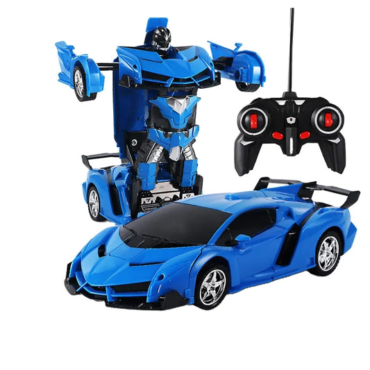 JMT-364554 2-in-1 Remote Control Car and Robot Transformation Model for Kids