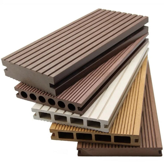JMT-026954 Durable Composite Wood Plastic Decking for Garden and Courtyard Flooring in Various Colours