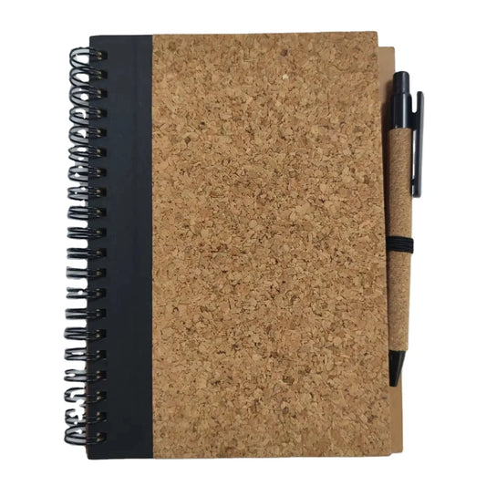 JMT-845386 Kraft A5 Notebook with Custom Logo Design for Promotional Use