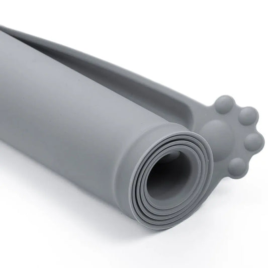 JMT-536522 Non-Slip Waterproof Silicone Pet Feeding Mat with High Lips for Dogs and Cats