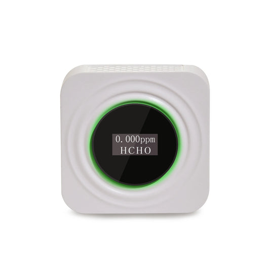 JMT-548106 6-in-1 Air Quality Monitor and Detector for HCHO, VOC, CO2, PM2.5 with LCD Display