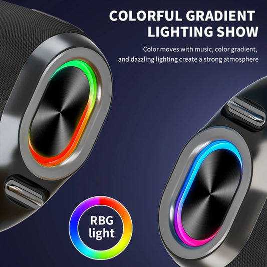 JMT-104650 Portable Wireless Bluetooth Speaker with Hi-Fi Stereo Sound and Amplifier Function