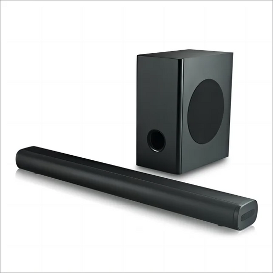 JMT-453578 2.1 Channel Wireless Sound Bar with Subwoofer for Professional Hi-Fi Audio