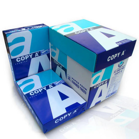 JMT-976906 A4 Copy Bond Printing Paper - Available in 70gsm, 75gsm, 80gsm Thickness, Ideal for Office Use