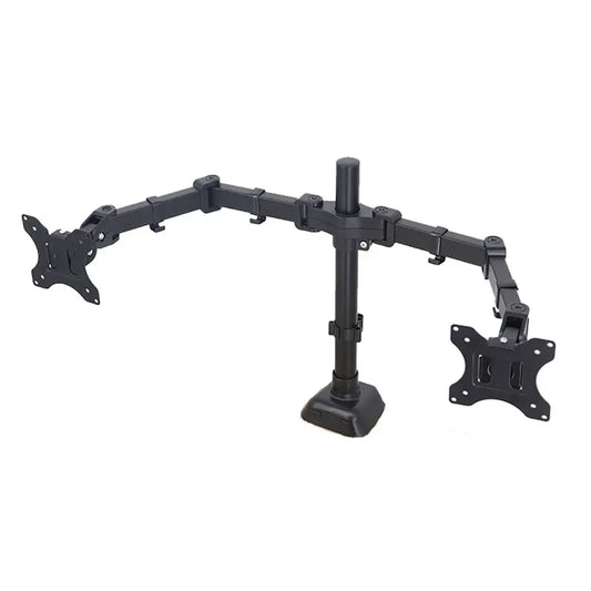 JMT-963082 Dual Monitor Mount Wall Arm for 32 Inch LCD and Laptop Support