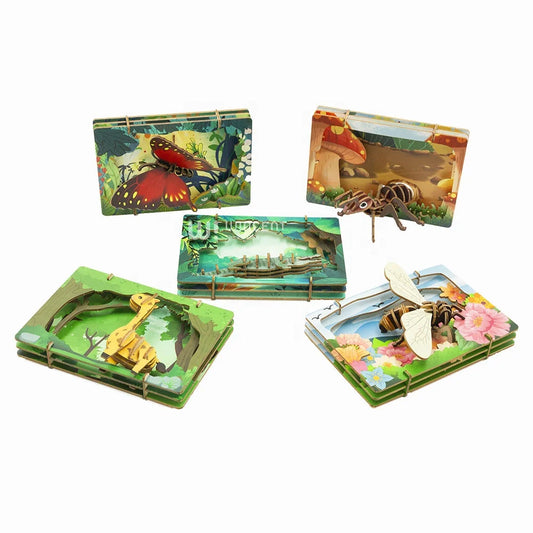 JMT-146698 Eco-Friendly Unique 3D Wooden Puzzle for Kids - Engaging Educational Toy