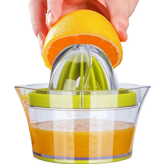 JMT-383370 Manual Hand Press Juicer for Fresh Citrus Extraction, Portable Orange Squeezer