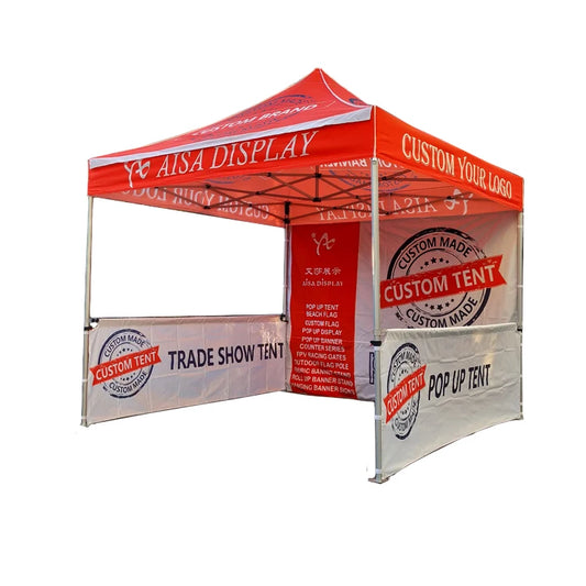 JMT-881354 Waterproof 10x10ft Aluminium Gazebo Canopy for Outdoor Events, Weddings, and Trade Shows
