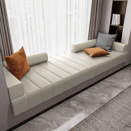 JMT-078986 Waterproof Outdoor Patio Bench and Chair Cushions with Lumbar Support and Square Seat Covers