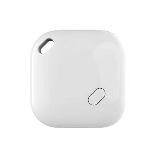 JMT-360074 Compact GPS Tracking Device for Luggage, Wallet, Bike, and Keys - MFi Certified Mini Smart Tag