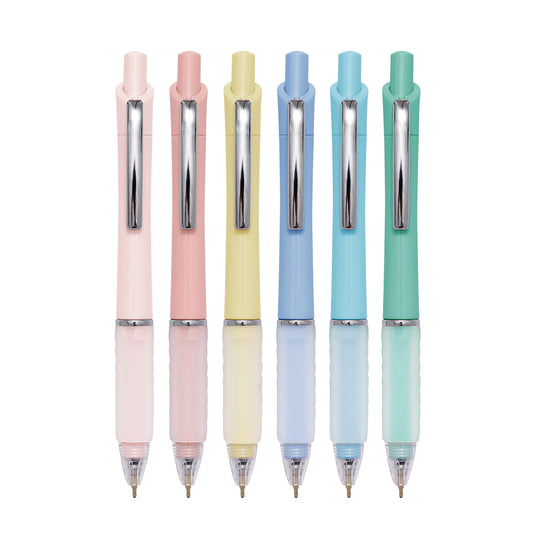 JMT-691914 Candy-Coloured Plastic Ballpoint Pen Set for Gifts