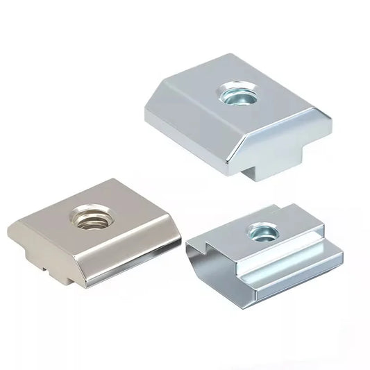JMT-885002 M3 M4 M5 Slider Nuts for Solar Rail Installation, Compatible with M3 Thread Nut Blocks