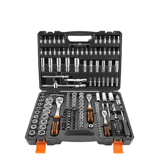 JMT-621706 Heavy Duty 197-Piece Mechanical Tool Socket Set