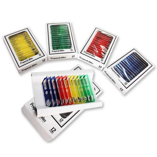 JMT-904650 Student Biology Teaching Microscope with Prepared Animal and Plant Slides for Educational Use