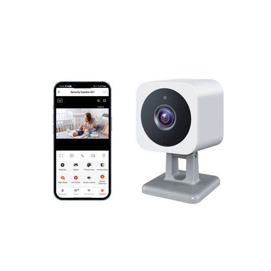 JMT-867402 Indoor 2MP Network Camera with Night Vision and Two-Way Audio for Smart Home Security