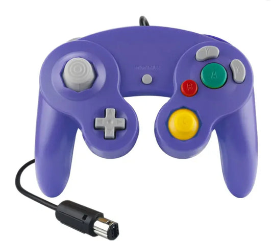 JMT-329290 Wired Game Controller for Nintendo GameCube - Replacement Joystick for NGC with Thumb Grip, Multiple Colours Available