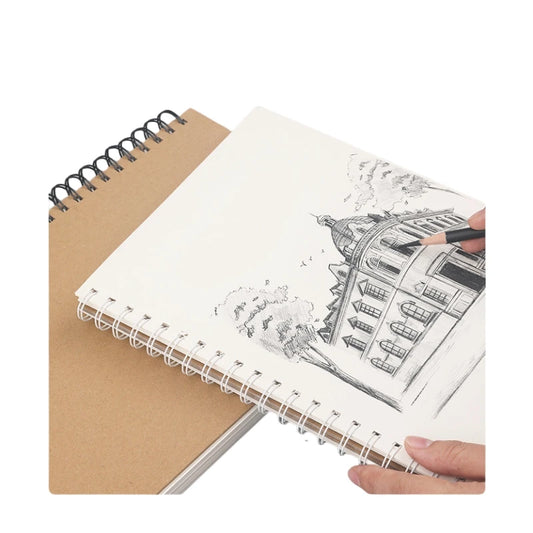 JMT-221642 Pocket-Sized Spiral Notebooks - 5 Pack with 180 Ruled Pages for Writing and Drawing
