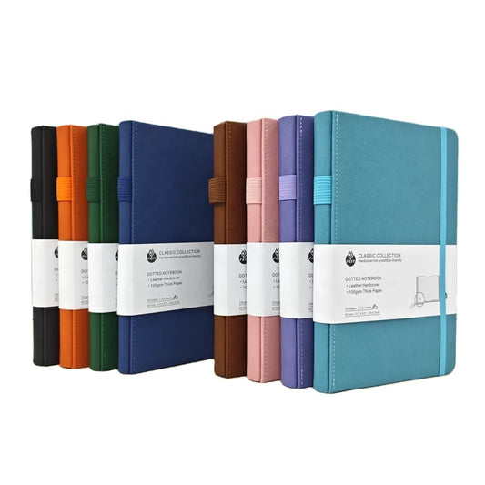 JMT-698506 Personalised A4 Leather Notebook Gift Set for Students