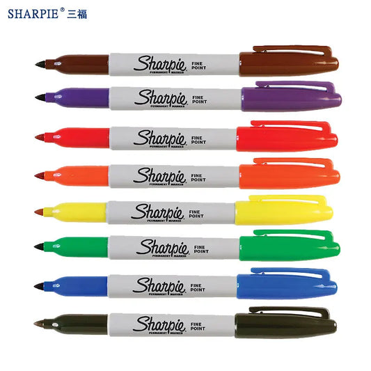 JMT-309578 Permanent Marker Pen - Waterproof, Assorted Colours, Durable PP Plastic, Various Packaging Options Available