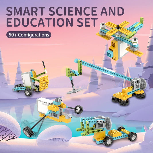 JMT-416074 Smart Robot Puzzle Building Set for Educational Play and Mechanical Learning