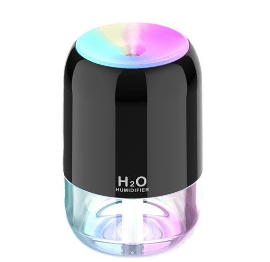 JMT-479114 200ML USB Mini Diffuser Humidifier with Colourful Light and Adjustable Spray Time