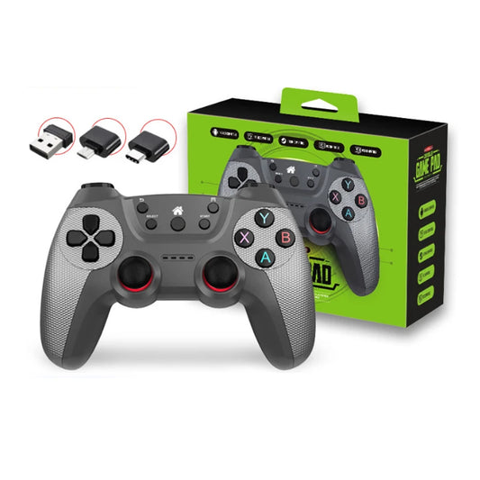 JMT-608394 2.4GHz Wireless Gamepad Controller for Android Devices, Smart TVs, PC, and PS3