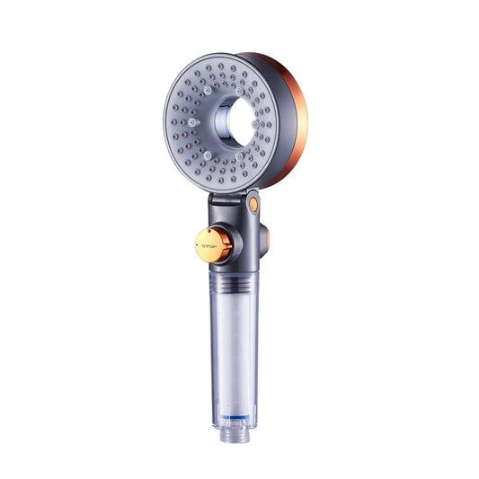 JMT-269322 Modern Chrome Shower Head with Waterfall and Rainfall Features