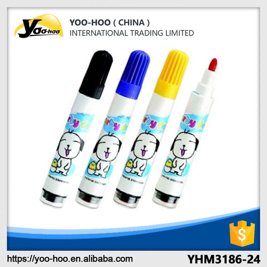 JMT-695370 24-Colour Watercolour Pen Set for Kids - Smooth Writing Art Supplies