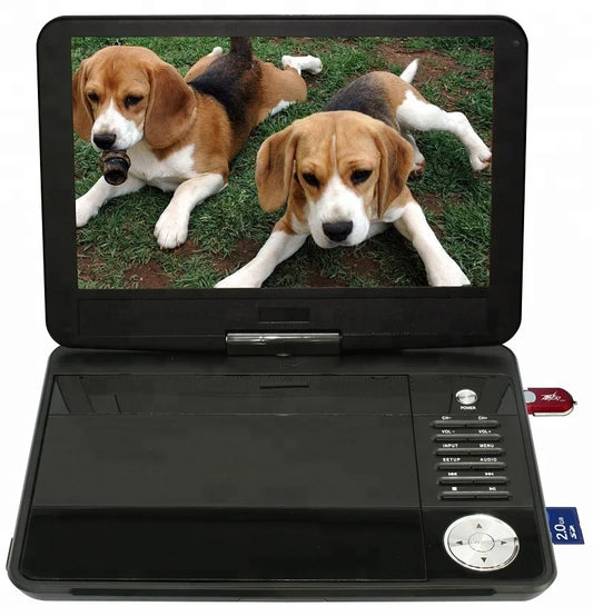 JMT-569354 10.1 Inch Portable DVD Player with DTV and USB Support