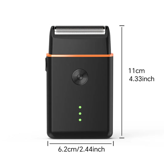 JMT-632842 Rechargeable Men's Foil Shaver with Detachable Cutter Head and USB Charging