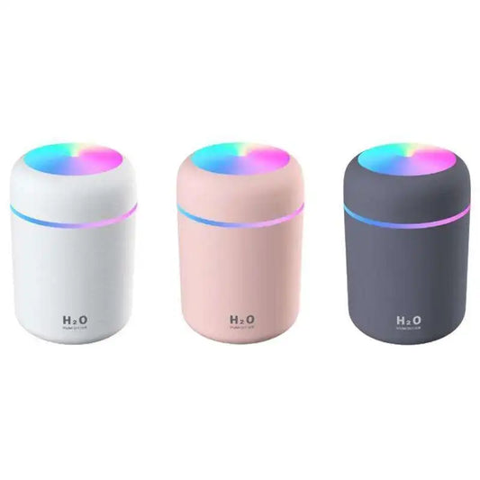 JMT-282506 Portable Mini USB Humidifier with LED Light and Essential Oil Diffuser, 300ml Aroma Spray for Home and Car
