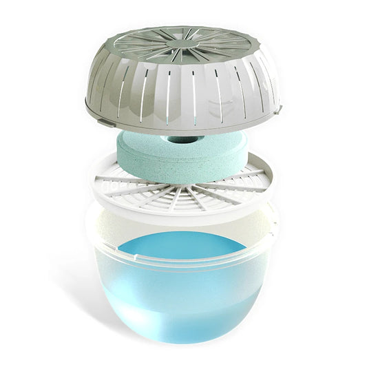 JMT-875786 Reusable Dehumidifier Box with Moisture Absorbing Tablets - Calcium Chloride, 450g