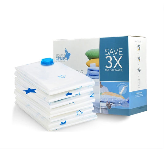 JMT-692938 Dustproof Vacuum Storage Bags for Clothes and Household Items - Multiple Sizes Available