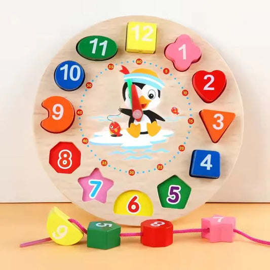 JMT-196106 Montessori Wooden Learning Aids - Educational Sensory Toys for Preschool Development