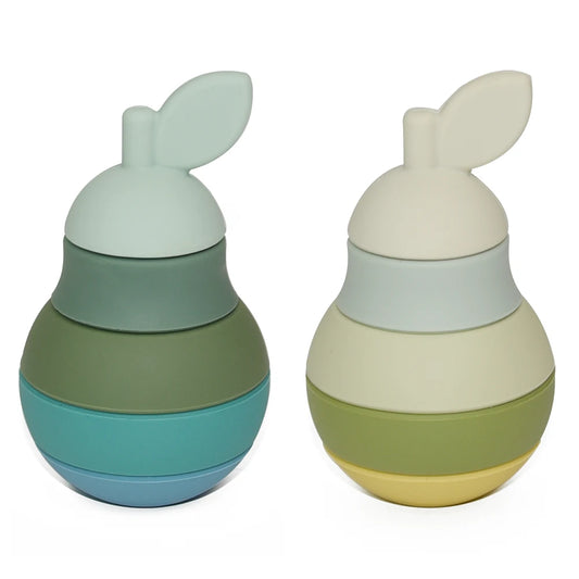 JMT-293898 Soft Baby Stacking Teething Toy and Building Block for Sensory Play