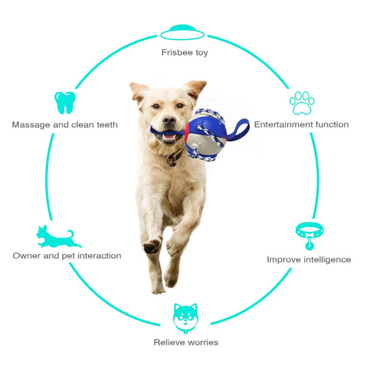 JMT-659850 Durable Wear-resistant and Bite-resistant Interactive Dog Chew Toys