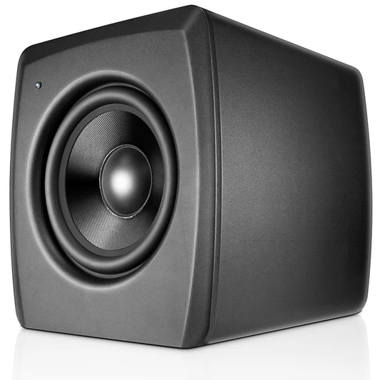 JMT-721482 10 Inch Active Subwoofer with 160W Power Output and Adjustable Controls for Home Theater Systems